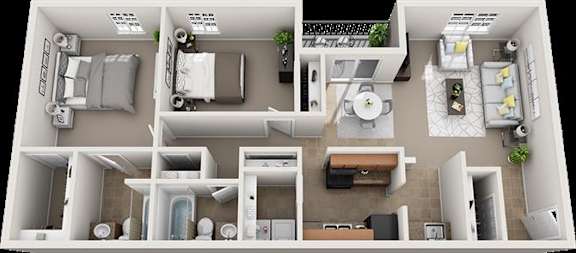 Garden II Floor Plan at Sienna Ridge, Georgia