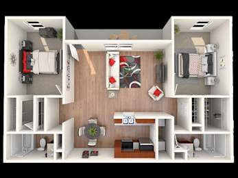 The Overlook Classic Floor Plan at Breckinridge Vue, Georgia, 30096