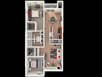 The Peak Elite Floor Plan at Breckinridge Vue, Duluth