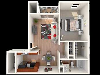 The Summit Signature Floor Plan at Breckinridge Vue, Duluth