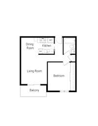 1 bed 1 bath at Oak Center Apartments, Oakland, CA, 94607