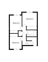 3 bed 1.5 bath at Oak Center Apartments, Oakland