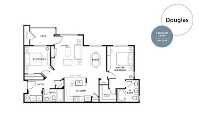 2 bed 2 bath B at Mill Creek Meadows Apartments, Washington
