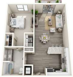A4 Floor Plan at Mariner Grove, Georgia