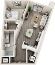S5 Floor Plan at Mariner Grove, Savannah, GA, 31404