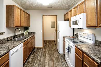 Modern Kitchen at Standing Bear Lake, Omaha