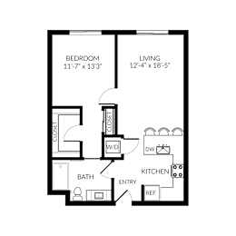 Black screen placeholder image 1 at Huntington Apartment Homes, South San Francisco, CA