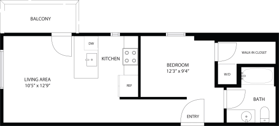 a floor plan of a bedroom house