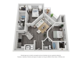  Floor Plan B1