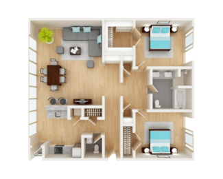  Floor Plan B1