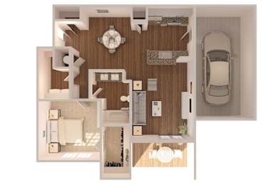 Harbor Cove Apartments Floor Plan