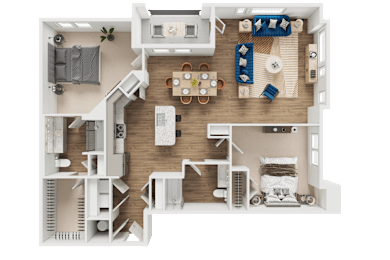 B11 Floor Plan at Address East End, North Carolina