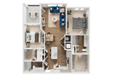 B3 Floor Plan at Address East End, North Carolina