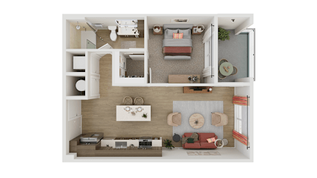 Legacy Floor Plan at Adler Montford Park + Drexel Townes, Charlotte, North Carolina