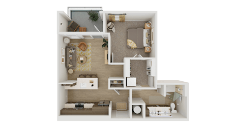 Pebbles Floor Plan at Adler Montford Park + Drexel Townes, North Carolina