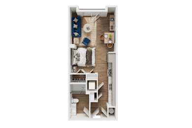 S1 Floor Plan at Address East End, Raleigh