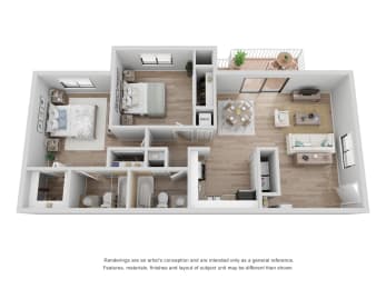  Floor Plan B1