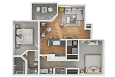 Belmont Floor Plan at The Equestrian by Picerne, Henderson, NV