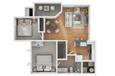 Canterbury Floor Plan at The Equestrian by Picerne, Henderson, NV, 89052
