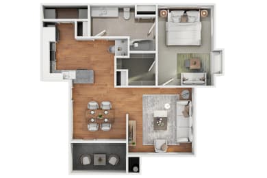 Floor Plan Native Dancer at The Belmont by Picerne, Las Vegas, 89183
