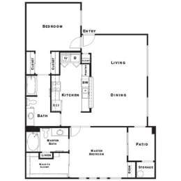 The Haven Floor Plan at The Preserve by Picerne, N Las Vegas, 89086