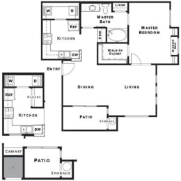 The Sanctuary Floor Plan at The Preserve by Picerne, Nevada