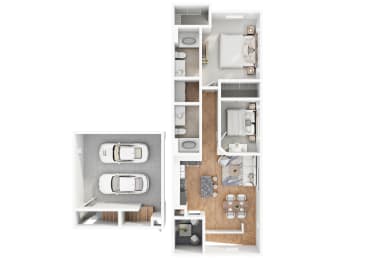 The Summit Floor Plan at The Pavilions by Picerne, Nevada, 89166