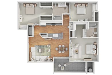 Floor Plan Secretariat at The Belmont by Picerne, Nevada 89183