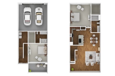 The Curve Townhouse at Level 25 at The Curve by Picerne, Nevada