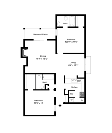 Floor Plan B2 at Davenport Apartments in Dallas, TX