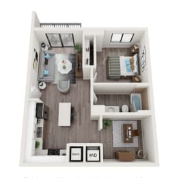 A11D Floor Plan at Alameda West, Florida