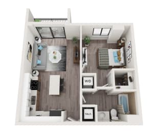 A4 Floor Plan at Alameda West, Florida