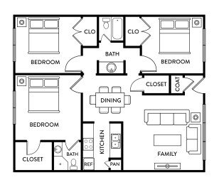  Floor Plan Villa