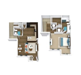 medallion floor plan of GreenVue in Richardson, TX
