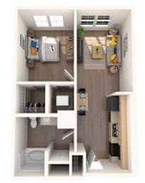 A small, white bathroom with a toilet, sink, and a cabinet.