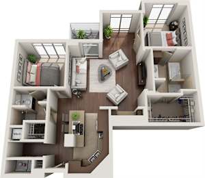  Floor Plan B2H