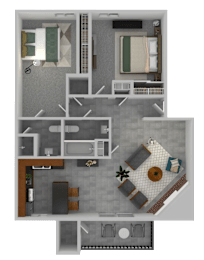 B2 Floorplan at Village at Iron Blossom, Reno