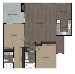 the floor plan of townhomes of buena vista