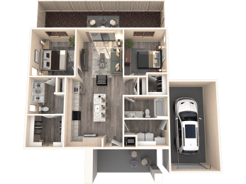  Floor Plan B2- Duplex