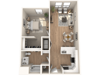 C1.4 Floor Plan at Solace at Ballpark Village, Goodyear