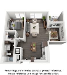 a1 floor plan the residences at towne apartments