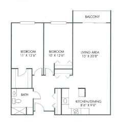  Floor Plan 2G