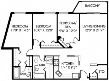  Floor Plan Colby
