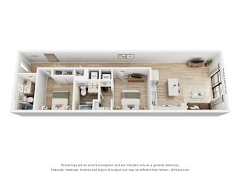  Floor Plan Scarlet