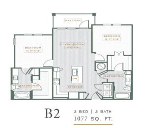 a floor plan of a home