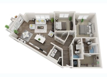 BARNES at Pointe at Prosperity Village Apartments, Charlotte