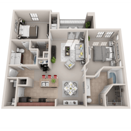 Virtuoso Floorplan  at Sonata Apartment Homes, Nevada, 89030