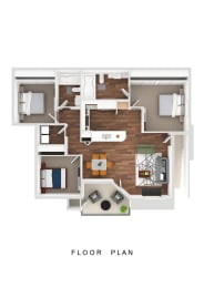 3 bedroom 2 bath unit ready for rental