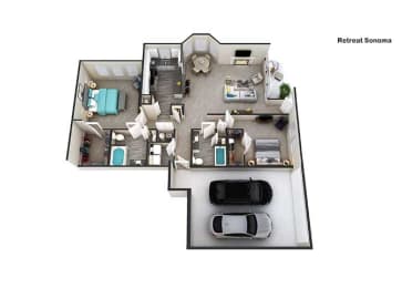  Floor Plan Sonoma I