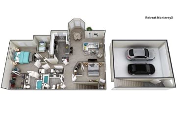  Floor Plan Monterey II